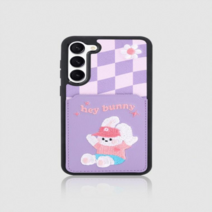 디자인스킨 디자인스킨 갤럭시 레트로 자수 포켓-버니_K glxy_s23_repc_bn