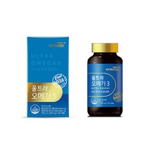 [대상웰라이프]울트라오메가3(1000mg x 180캡슐), 180정, 1박스