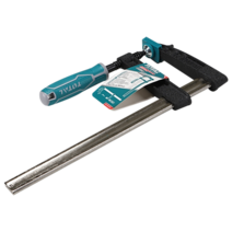 토탈공구 F형 클램프(L클램프) 120x300mm 최대강도450KG(THT1321201), 1개