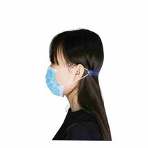 강아지산책 출근 마스크스트랩 3p 의사 마스크줄 마스크귀보호 마스크걸이 마스크귀보호대 스트랩줄 가을, 네이비 3p