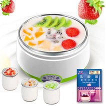 소형 요구르트 전자동 가정용 자체 제작 미니숙소 1인 발효기 멀티볼 납두 막걸리 잔 나누기, 옵션4