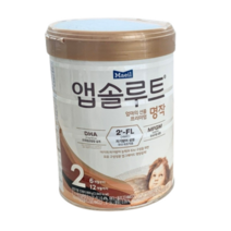 앱솔루트 명작 리뉴얼 2-FL 2단계 800g 1캔 2캔 엄마의, 앱솔루트 명작 리뉴얼 2단계 - 1캔