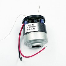 브러쉬리스 모터 BLDC 초고속 브러시리스 진공 청소기 모터용 드라이브 모듈 장착 DC 21.6V 24V 120W 100000rpm