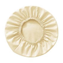 쇼핑을 위한 가죽 탄성 스툴 시트 쿠션 시트 프로텍터, 베이지