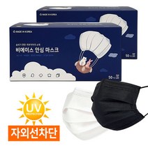 국산 일회용 덴탈마스크 100매/소형 중형 대형 특대형, 단품, 선택:대형 블랙(100매)
