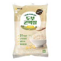 라라스팜 두부곤약쌀 곤약쌀 두부분말 병아리콩 200g, 1개
