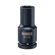 디월트 0.6cm(3/4인치) 드라이브 임팩트 소켓 딥 6 PT 3/4인치, 3/4