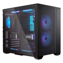 리안리 PC-O11 AIR Mini 서린씨앤아이 정품, 블랙