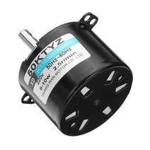 영구 자석 동기 모터 AC 감속 / 및 1 PC 68Ktyz Ac220v 10W 0.5A 2.5R/min, 한개옵션0