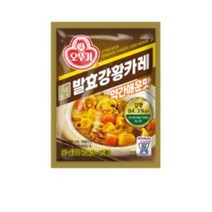 오뚜기 백세 발효강황카레 약간매운맛 80g, 8개