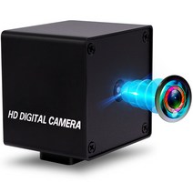 FITRADE ELP HD 마이크로 USB 웹캠 빠른 자동 초점 USB 웹 카메라 슈퍼 컬러 정확도 48MP 200, 01 Camera with Case, 1개