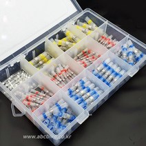 YJ 200pcs 열수축 방수튜브 전선커넥터 수축납땜 세트, 1개