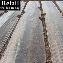 멀칭비닐 유공 50m 0.6 2m 두께 0.01mm 농업용 백색 필름 야채 심기 플라스틱 뿌리 덮개 필름 식물 잡초 방제 따뜻한 성장 덮개 유지, 폭 1.0m, 흰색 필름