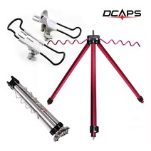 [모음] 갯바위 받침대 원투 9조 삼각 받침대 로드거치대 삼각대 2단 3단, 선택3.캡스 오리발형 9조 삼각받침대, 꽂이형 레드