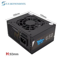 Xinang-SFX 650W 완전 모듈형 미니 소형 ITX 케이스 컴퓨터 파워 서플라이 240V 80PLUS 인증