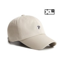 빅사이즈 볼캡 XL PLATEAU P CAP LIGHT BEIGE, none