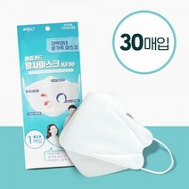 대박이네 하이가드 황사마스크 KF80 대형 30매입 화이트 4중구조 미세먼지차단, 대박이네 하이가드 황사마스크 KF80 대형 3