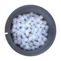 소아베 볼풀공(국산LDPE소재/KC인증), 투명(50개)