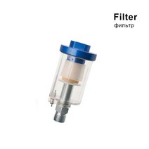 도색부스 도구 1/4 quot나사 에어 레귤레이터 게이지 스프레이 페인트 건 오일 워터 세퍼레이터 필터 키트 브러시 액세서리, [01] A