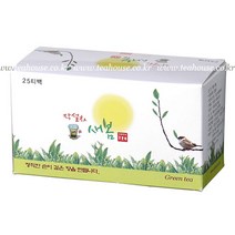 조태연가 작설차 새봄 25티백/ 새봄녹차티백
