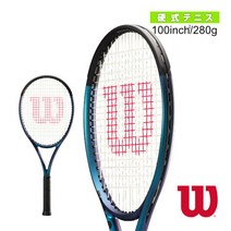 윌슨 테니스 라켓 울트라 ULTRA 100L V4.0 280g (WR108411), 블루/블랙, G2