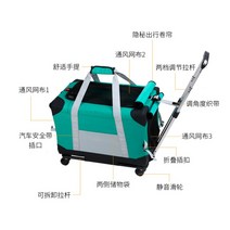 대형견켄넬 강아지산책 고양이산책 캐리어 이동장 S M L XL, I.그린 S핸들링(탈부착)
