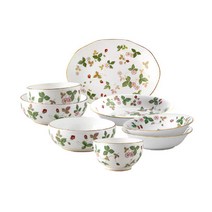 웨지우드 와일드스트로베리 2인 식기세트 8p, 단일속성, 없음