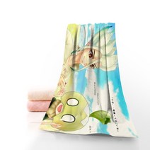 새로운 닥터 스톤 타월 마이크로 화이버 목욕 타월 여행 비치 페이스 타올 맞춤형 크리 에이 티브 타월 크기 35X75cm70X140cm, 4, 35x75cm, 1개