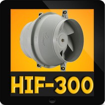 한일전기 HIF-300 인라인팬 방습 덕트 송풍기