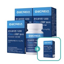 [3+1 특별구성] 바디닥터스 콘드로이친 1200 x 4박스+ 쇼핑백, 단품