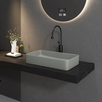 북유럽 세라믹 탑볼 세면대 반다리 세면볼 건식 미니 카운터 매립, 단일사이즈, JZ600 그린