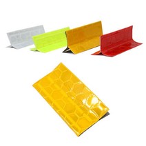 사고예방 도로표시 간편 오뚜기차선 임시차선 10개 공사현장 안전운전