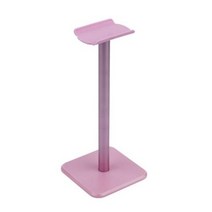헤드셋 데스크 거치대 걸이 전문 헤드폰 스탠드 홀더 데스크탑 게이머 알루미늄 지지 로드 유연한 헤드레스트 보관 테이블, Pink