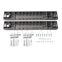 공구 2pcs 교체 SKK-7A SKK-8K 스태킹 키트 삼성 호환 27 인치 와이드 전면 와셔 및 건조기 47x8x4cm, 없음