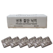 절단 낙지 L사이즈 500g 6개 총3kg 태국산 간편 손질 냉동낙지, 1box, 3kg