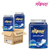 카네이션 오버나이트 28매 3팩(84매), 3개