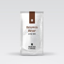 [라운드커피] Blend 브라운베어, 1개, 1kg, 더치/모카포트용 분쇄