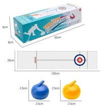 플로어컬링 컬링 스톤 연습용 게임 실내 스포츠, 단일사이즈, B 컬링 16개