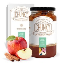 청키 애플시나몬청 사과청 수제 계파 차 과일청, 700g, 1병, 500ml