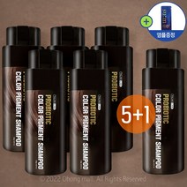 일동제약 염색 샴푸 250g 프로바이오틱 컬러 피그먼트 샴푸 + 숨수분앰플1개, 6개