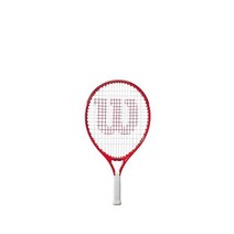 Wilson(윌슨) 키즈 주니어 2~6세용 경식 테니스 라켓 [가트 인상 완료], 로저 페더러 하프, 길이 19 quot