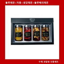 TCb 수제청세트(블루레몬+자몽+생강레몬+블루베리레몬, 쿠T 1, 쿠T 본상품선택, 쿠T 본상품선택