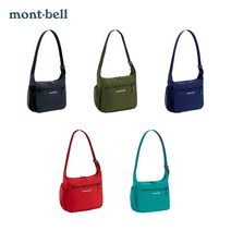 몽벨 포켓터블 라이트 숄더백 크로스백 경량 등산 가방, 블랙