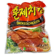 이푸드 훈제치킨 550g 2개 저녁술안주 에어프라이어 닭요리 치킨 간식, 단품