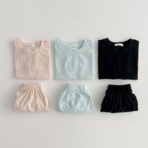 미니트리 스프링세트 유아 플리츠 상하복 + 맘 커플