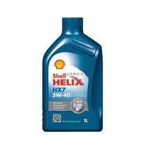 엔진오일 Shell Helix HX7 5W-40 1L, 1개