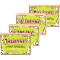 코스트코 TABIANO 타비아노 수페르사포네 비누 125g x 4, 4개