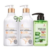 아토러브 편백 페이스 바디로션 500ml 2개+[사은품]편백 알로에수딩젤 건성 가려움 민감성 피부진정 보습 수분로션, 2개