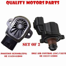스로틀 포지션 센서 유휴 공기 제어 밸브 및 위치 Isuzu Grand Vitara XL7 적합 OEM IAC 1813752D00 TPS 1342065D00