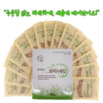 [명희마을] 머꼬머꼬 수제보리누룽지(친환경무농약현미80% 국내산보리20%), 30g, 15개입